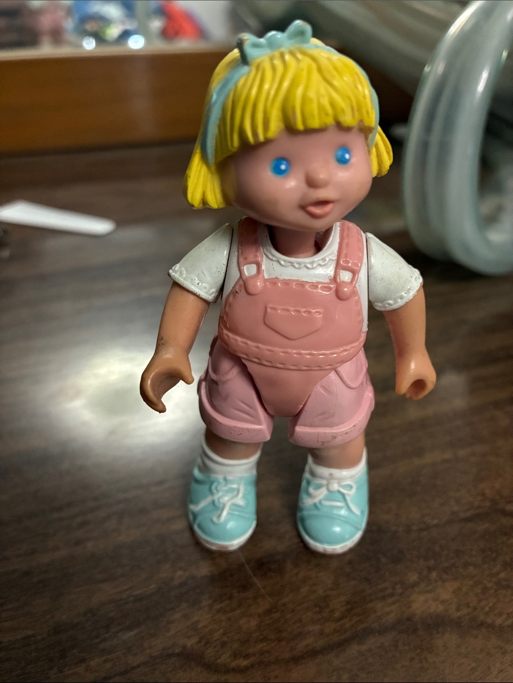 Vintage fisher price toddler girl figurine
